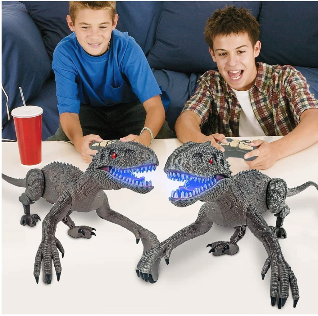 Dinosaurio con control remoto
