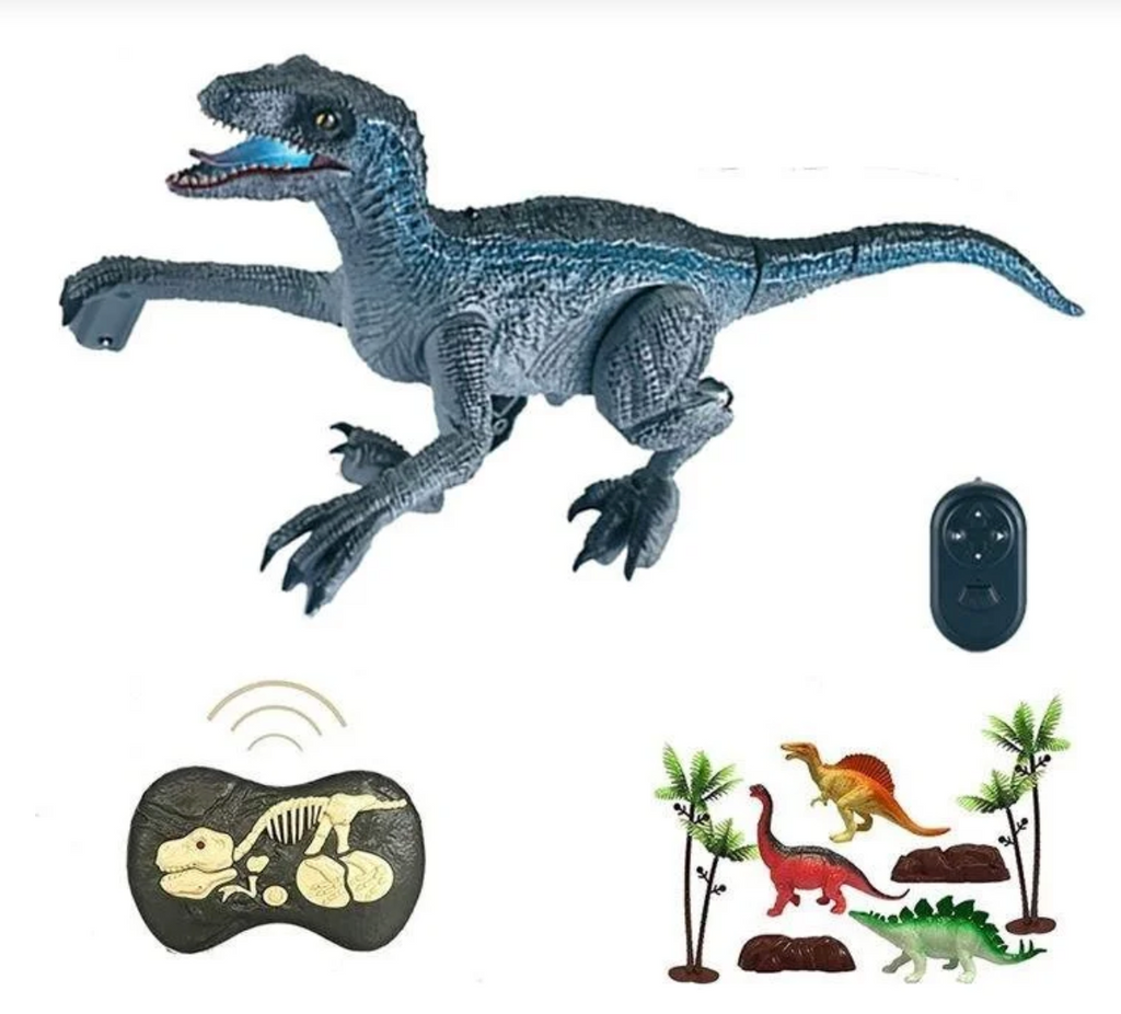 Dinosaurio con control remoto