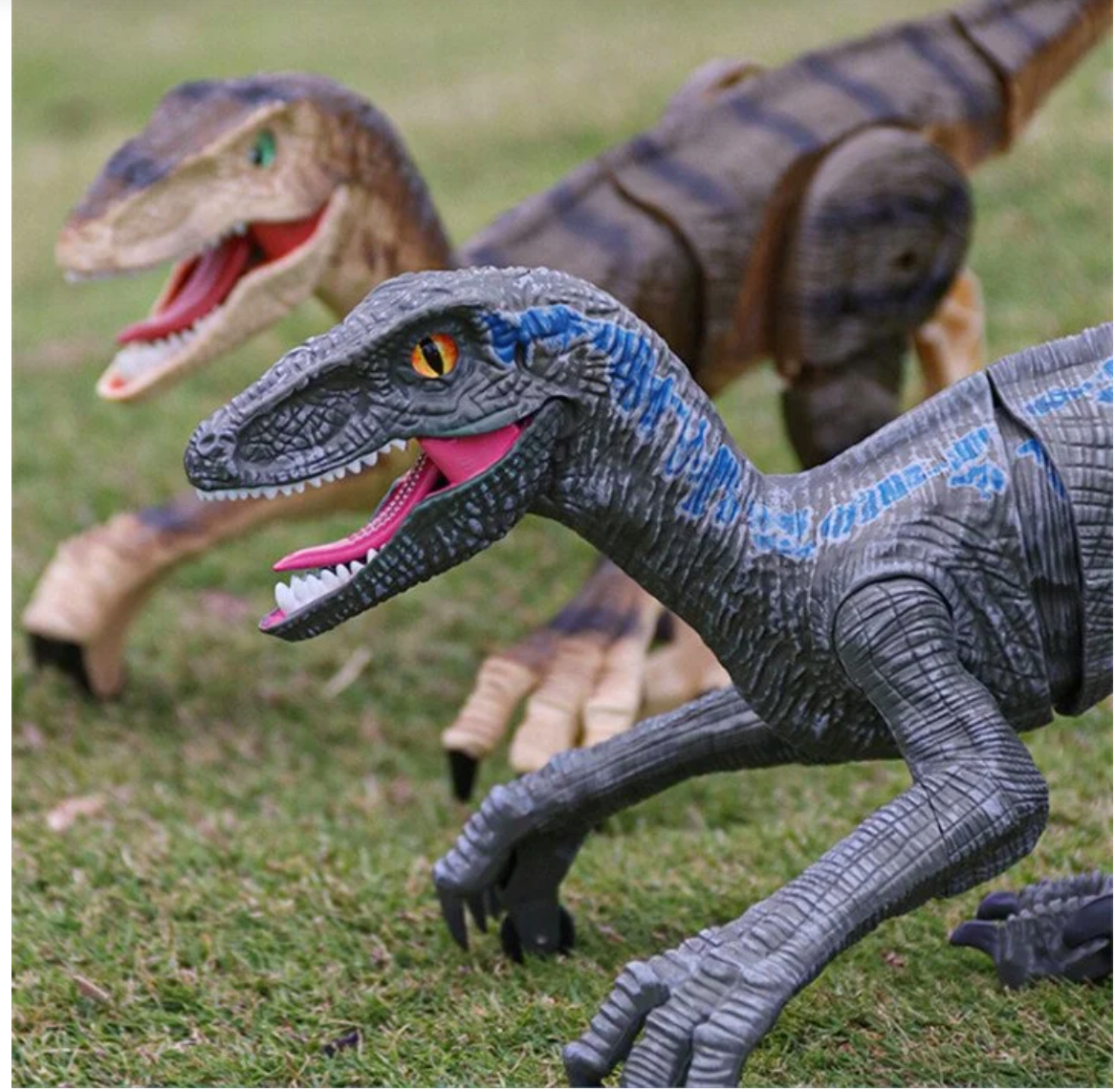 Dinosaurio con control remoto
